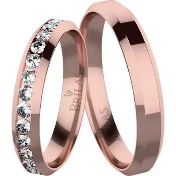 Prsten Doris Red - snubní prsteny z červeného zlata