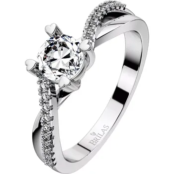 Prsten Garnet Silver - zásnubní prsten ze stříbra