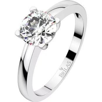 Prsten Hebe White - skvostný zásnubní prsten z bílého zlata