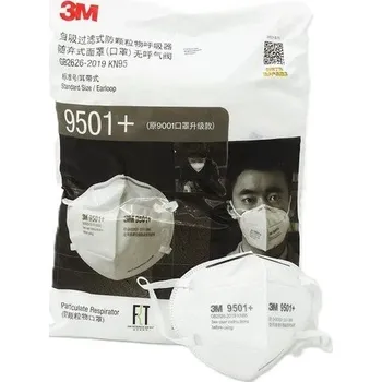 respirátor 3M 9501+ KN95 Respirátor, balení 50 ks