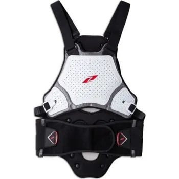 Motocyklový chránič hrudi a pátěře Krunýř ZANDONA SHARK ARMOUR GT X7 8507 bílý LEVEL2 2H77851525