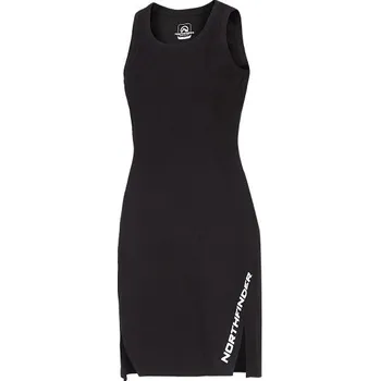 Dámské oblečení Dámské sportovní šaty Northfinder ALISA L Černá, Bílá