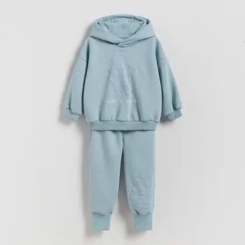 Dětská móda Reserved - Tepláková souprava - světle tyrkysová - 125FI-60X - 125FI-60X-116