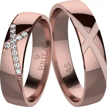 Prsten Izabel Red - snubní prsteny z červeného zlata