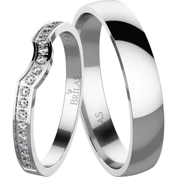 Prsten Proxima White - snubní prsteny z bílého zlata