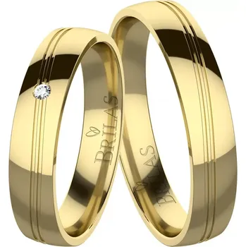 Prsten Serena Gold - snubní prsteny ze žlutého zlata