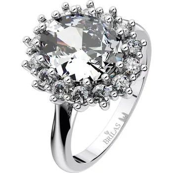 Prsten Megan White - prsten z bílého zlata