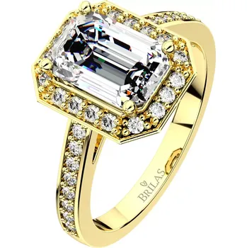 Prsten Olivia Gold - velkolepý prsten ze žlutého zlata