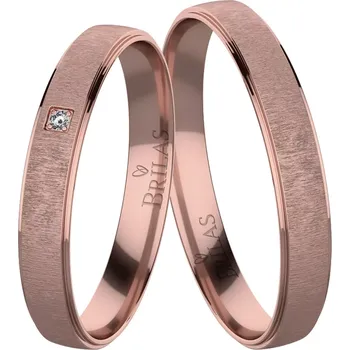 Prsten Dahana Red - snubní prsteny z červeného zlata