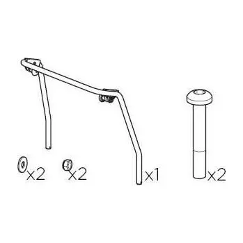 vozík za kolo Thule Bexey L - Frame rear 55470