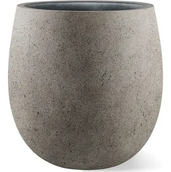 Květináč Luca Lifestyle Grigio Balloon, květináč Rozměry: 30x30 cm, Barva květináče: Natural Concrete