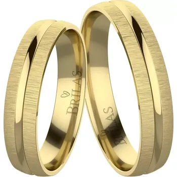 Prsten Rambos Gold - krásné zlaté snubní prstýnky