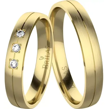 Prsten Haven Gold - snubní prsteny ze žlutého zlata
