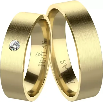 Prsten Apus Gold Diamond - snubní prsteny ze žlutého zlata