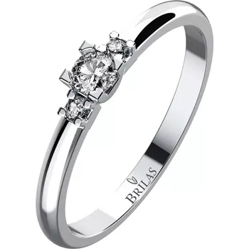 Prsten Serafina W Briliant - zásnubní prsten z bílého zlata