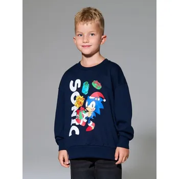 Chlapecká mikina Sinsay - Mikina Sonic the Hedgehog - námořnická modrá - 918GL-59X - 918GL-59X-134
