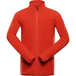 Pánská fleecová mikina ALPINE PRO SIUS 3 oranžová / červená 4XL