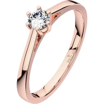 Prsten Helena RW Safír III. - zásnubní prsten z růžového zlata se safírem