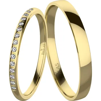 Prsten Skyla Gold - snubní prsteny ze žlutého zlata