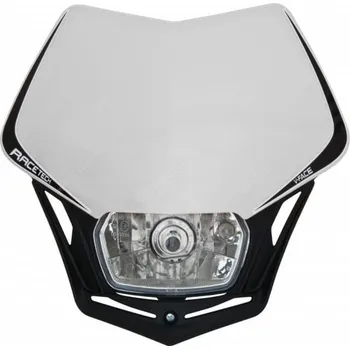 Maska na moto RTECH V-FACE bílá 2H93224357