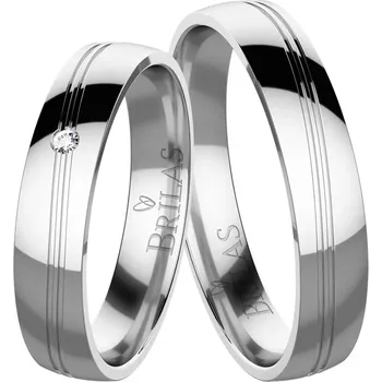 Prsten Serena White - snubní prsteny z bílého zlata