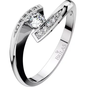 Prsten Nuriana White Briliant - prsten v bílém zlatě s brilianty