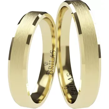 Prsten Visa Gold - snubní prsteny ze žlutého zlata