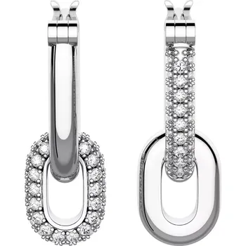 Náušnice Montana - stříbrné náušnice se zirkony