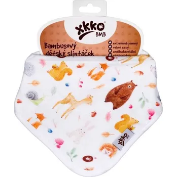 Bryndák Kikko Bambusový dětský slintáček/šátek Wild Forest