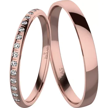 Prsten Midas Red - snubní prsteny z červeného zlata