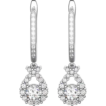 Náušnice Haria - stříbrné náušnice se zirkony