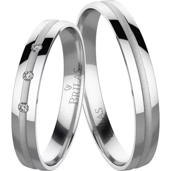 Prsten Lydie White - snubní prsteny z bílého zlata