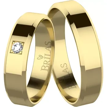 Prsten Beningo Gold - snubní prsteny ze žlutého zlata