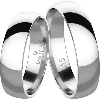 Prsten Nela White - masivnější snubní prsteny z bílého zlata