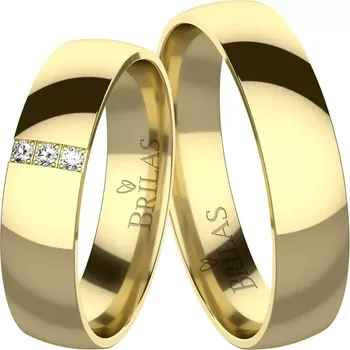 Prsten Luisella Gold - snubní prsteny ze žlutého zlata