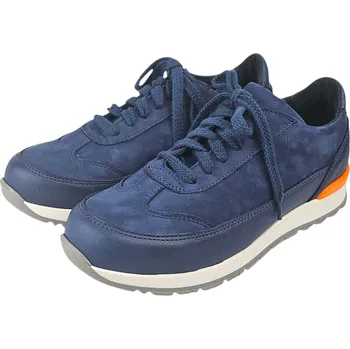 Dámské tenisky N 605 - 06SA Dámské kožené tenisky, modrá barva, doprodej 37