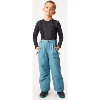 unuo Dětské zimní rostoucí oteplovačky Ski, Modrá Velikost: 158/164