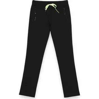 Dámské legíny xcena Tepláky dámské bavlna černé Velikost: L