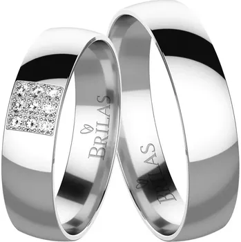 Prsten Fotini White - snubní prsteny z bílého zlata