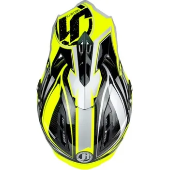 Helma na motorku Kšilt JUST1 J12 FLAME žluto/černý 2H96561153