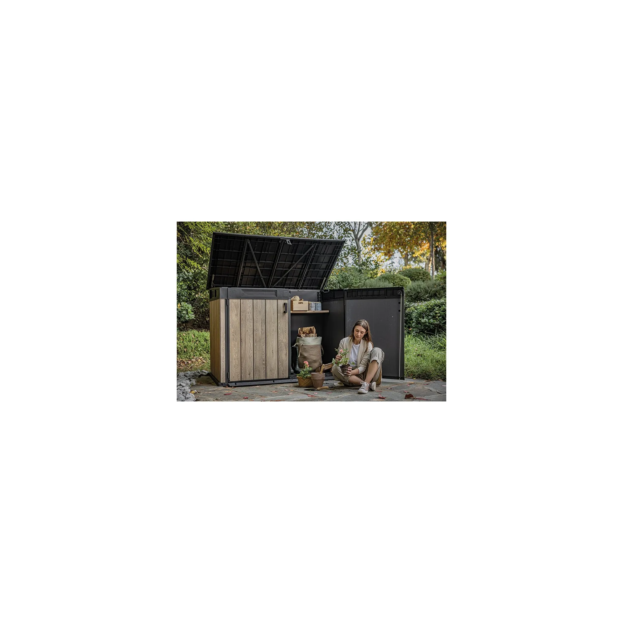 Fotografie 4 - Zahradní úložný box Keter Signature 2020 l Ashwood