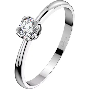 Prsten Elizabeta White - zásnubní prsten z bílého zlata