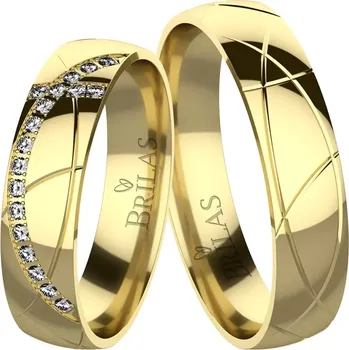 Prsten Amela Gold - snubáčky ze žlutého zlata