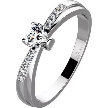 Prsten Viktorie White - prsten z bílého zlata