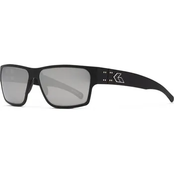 Gatorz® Eyewear Sluneční brýle Delta Polarized Gatorz®, Barva: Černá, Čočky: Smoke Polarized w/ Chrome Mirror