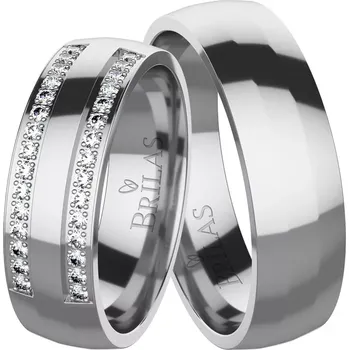 Prsten Laura Titan - jedinečné snubní prsteny z titanu