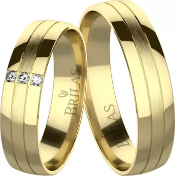 Prsten Katy Gold - snubní prsteny ze žlutého zlata