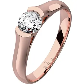 Prsten Aura Red - prsten z růžového zlata