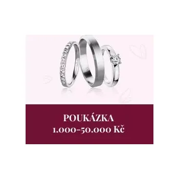 Dárkový potravinový koš Dárkový poukaz - k nákupu prstenů BRILAS