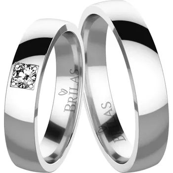 Prsten Osanna White - snubní prsteny z bílého zlata